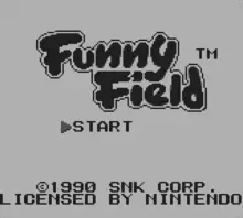 Image n° 1 - screenshots  : Funny Field